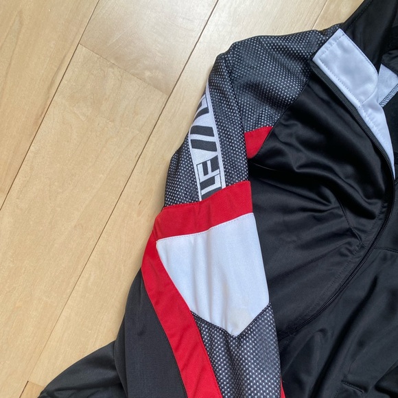 LF black and red zip up jacket - Picture 2 of 4